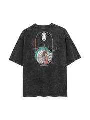 SPIRITED AWAY VINTAGE OVERSIZE TEE
