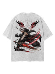 SCARLET BLADE OVERSIZE VINTAGE TEE