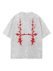 BLOOD ARROW 2-SIDED OVERSIZE VINTAGE TEE