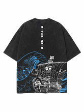 LAUGHING SAIL 2-SIDED OVERSIZE VINTAGE TEE