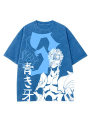 BLUE PANTHER OVERSIZE TEE