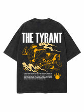 TYRANT PAW 2-SIDED OVERSIZE VINTAGE TEE