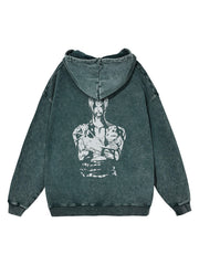 NOTHING HAPPENED VINTAGE HOODIE