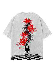 ONE EYED PATCH OVERSIZE VINTAGE TEE