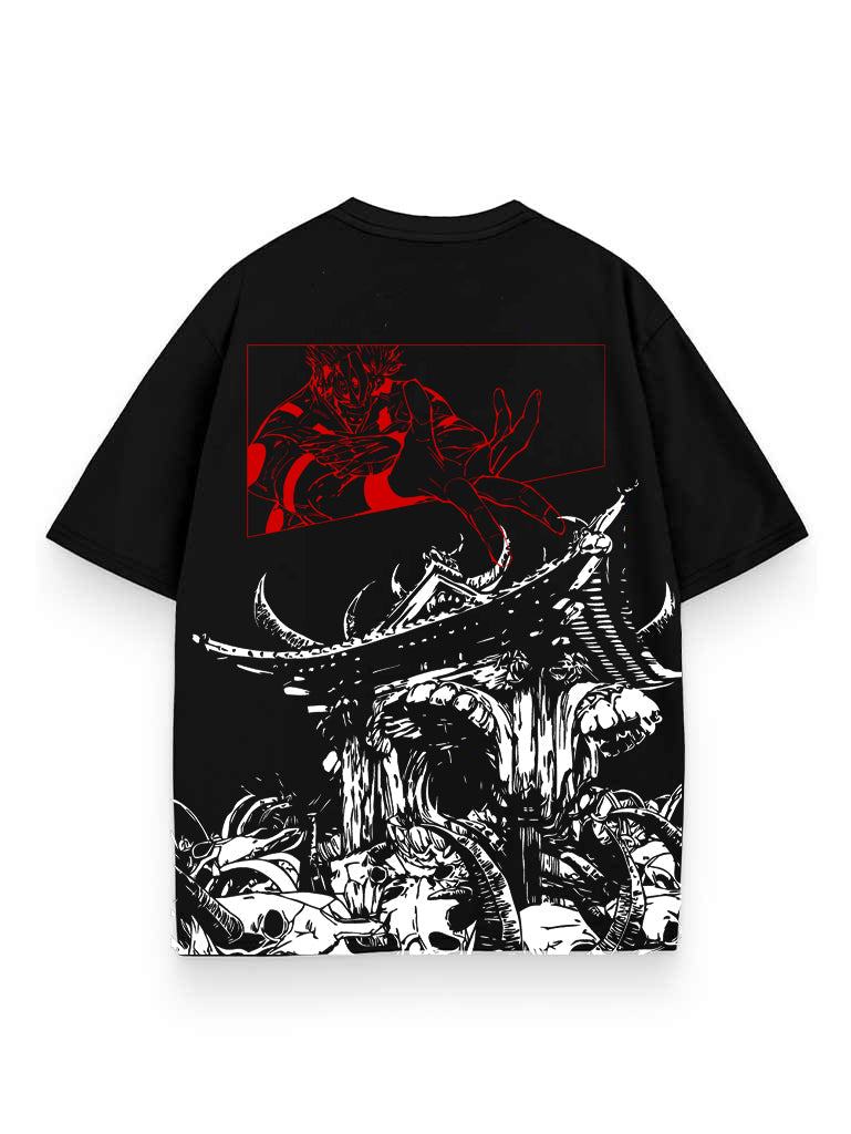 KING OF ALL CURSES 2-SIDED OVERSIZE TEE