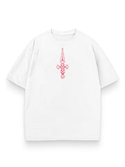 SCARLET CHAINS VINTAGE OVERSIZE TEE