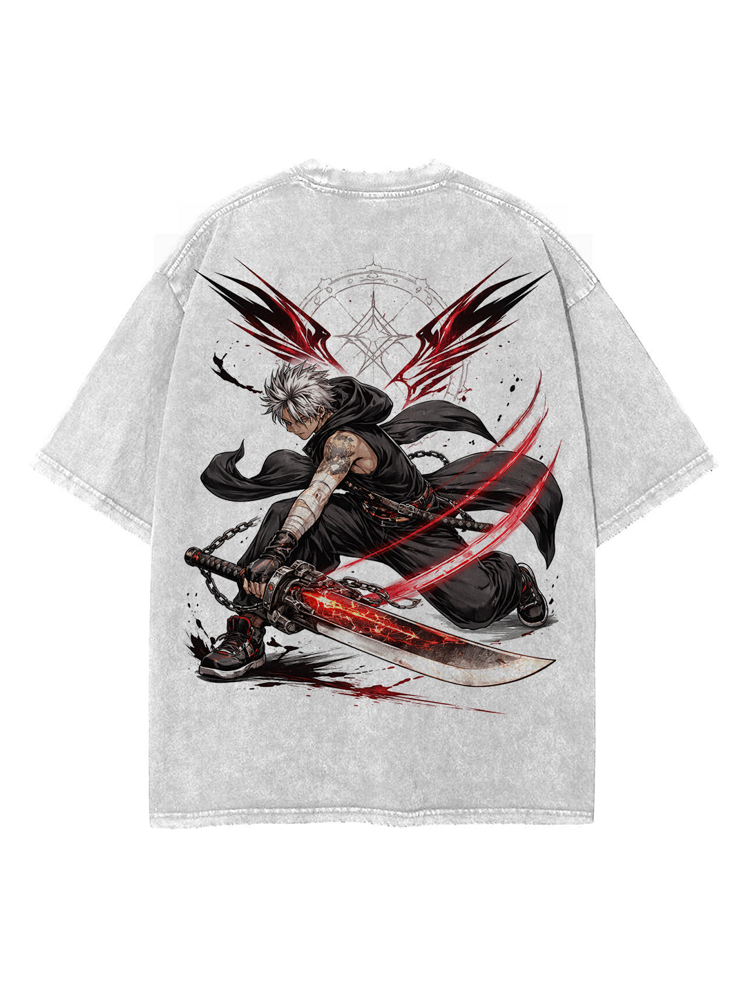 SCARLET BLADE OVERSIZE VINTAGE TEE