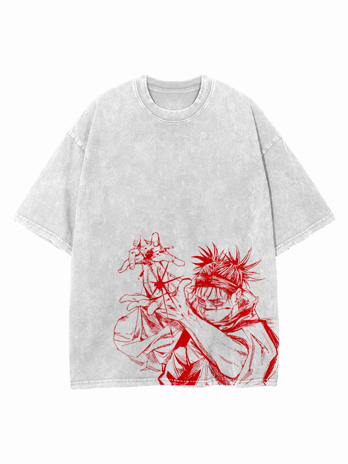 BLOOD ARROW 2-SIDED OVERSIZE VINTAGE TEE