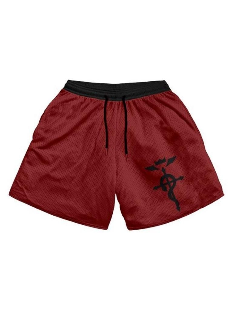 METAL RED SHORTS