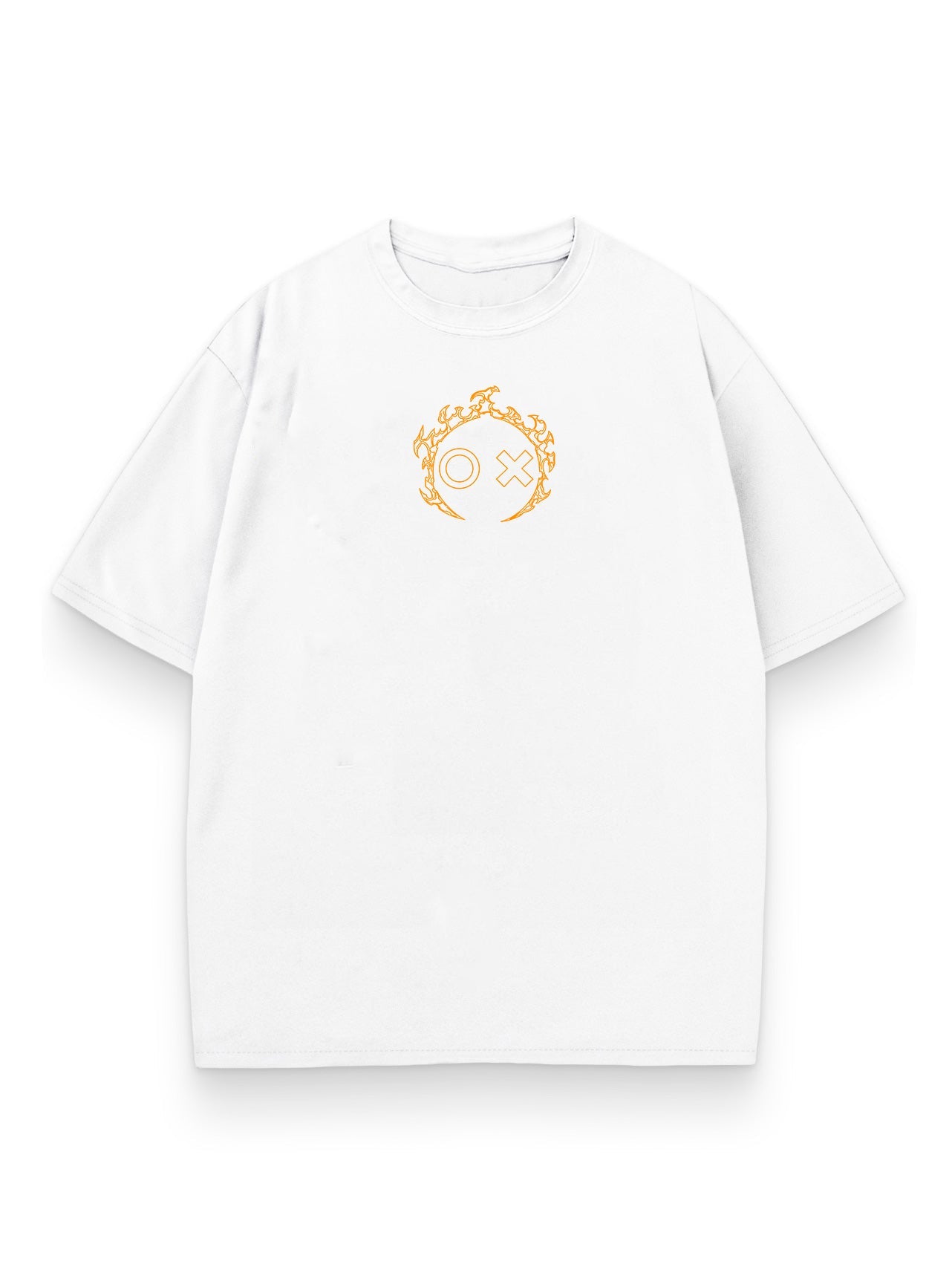 FLAME PILLAR OVERSIZE VINTAGE TEE