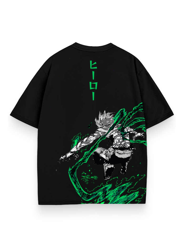 A HERO'S WILL 2-SIDED OVERSIZE TEE