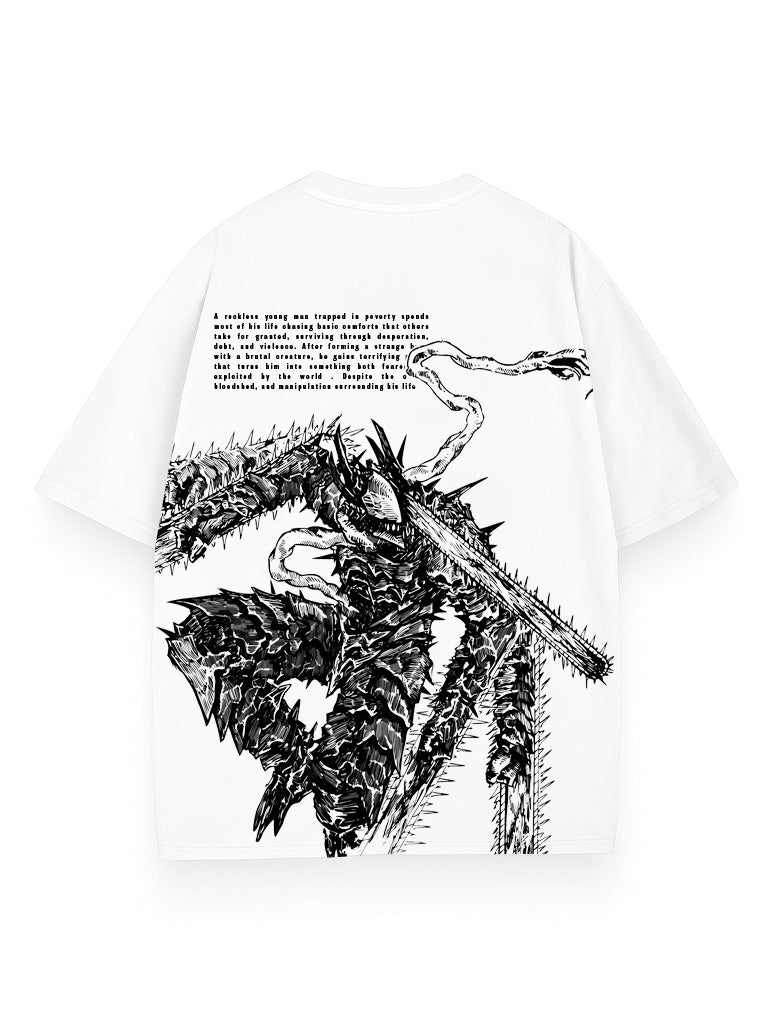 HELLSAW UNIT 2-SIDED OVERSIZE TEE