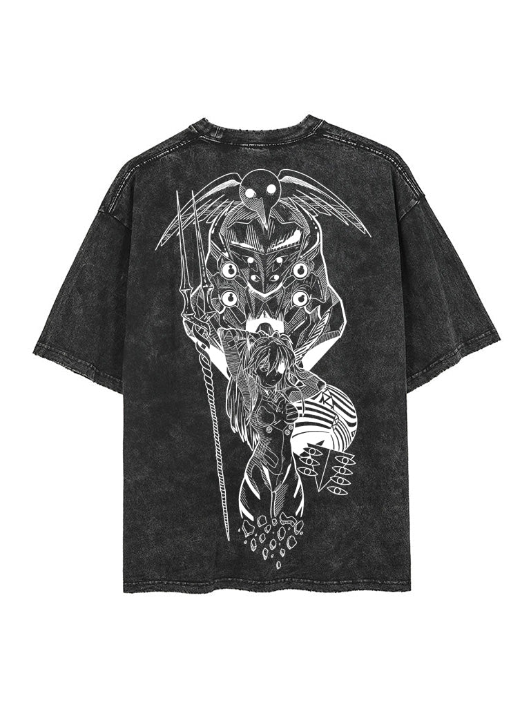 2-SIDED ROBOTS VINTAGE OVERSIZE TEE
