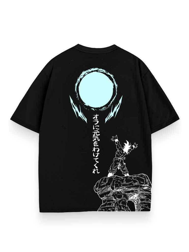 SPIRIT BOMB 2-SIDED OVERSIZE TEE