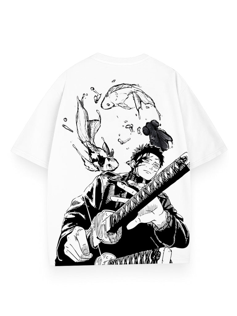 KOI REQUIEM OVERSIZE WHITE TEE
