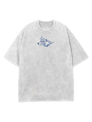 DEVIL'S HOUND OVERSIZE VINTAGE TEE