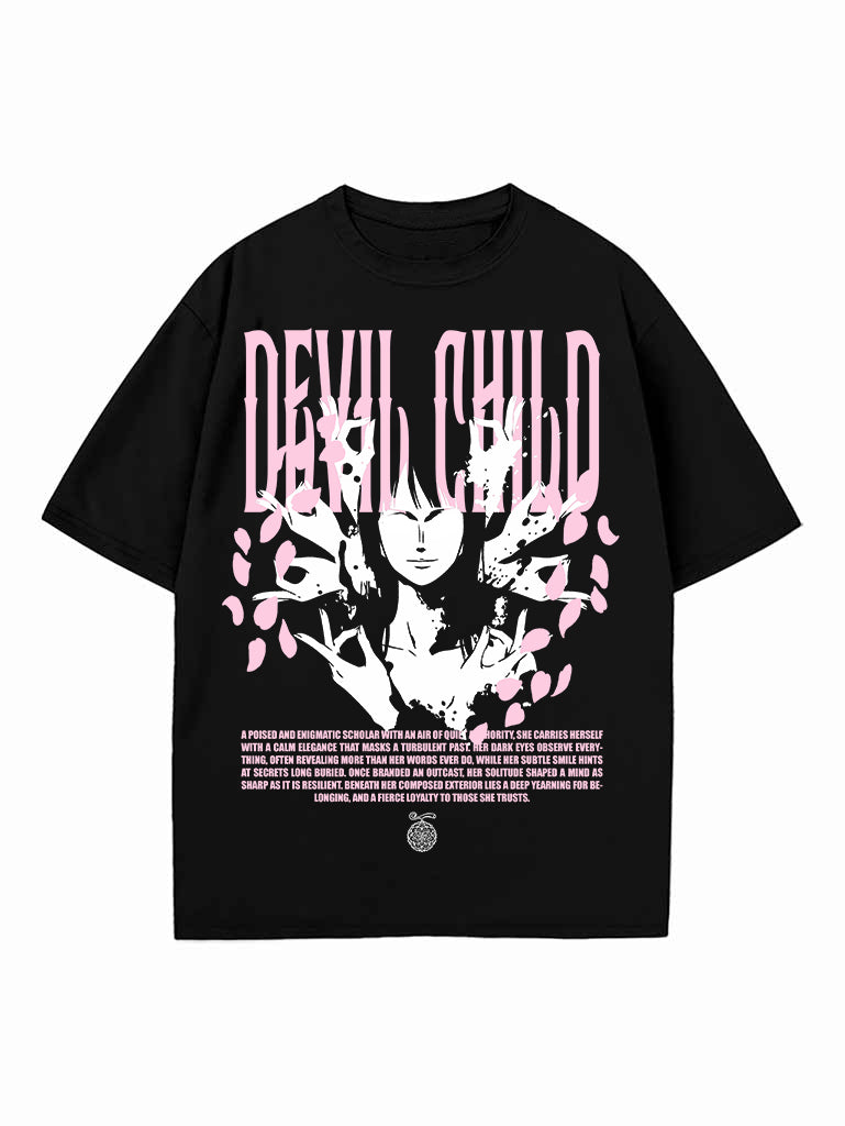 DEVIL'S CHILD OVERSIZE TEE