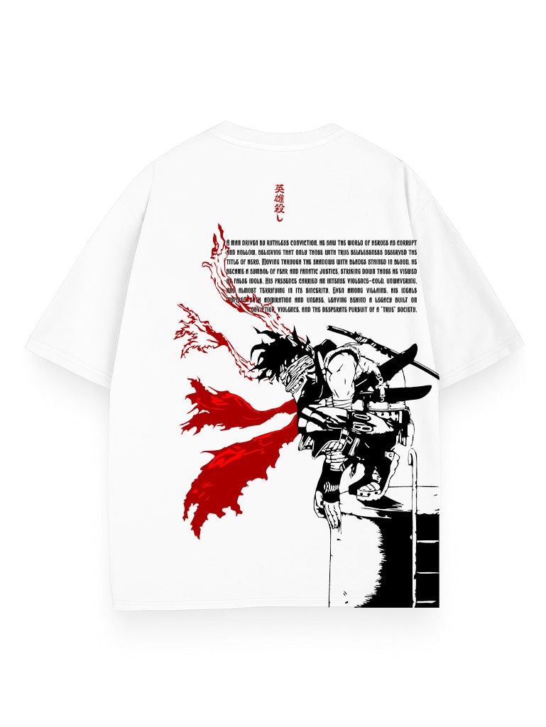HERO KILLER 2-SIDED OVERSIZE TEE