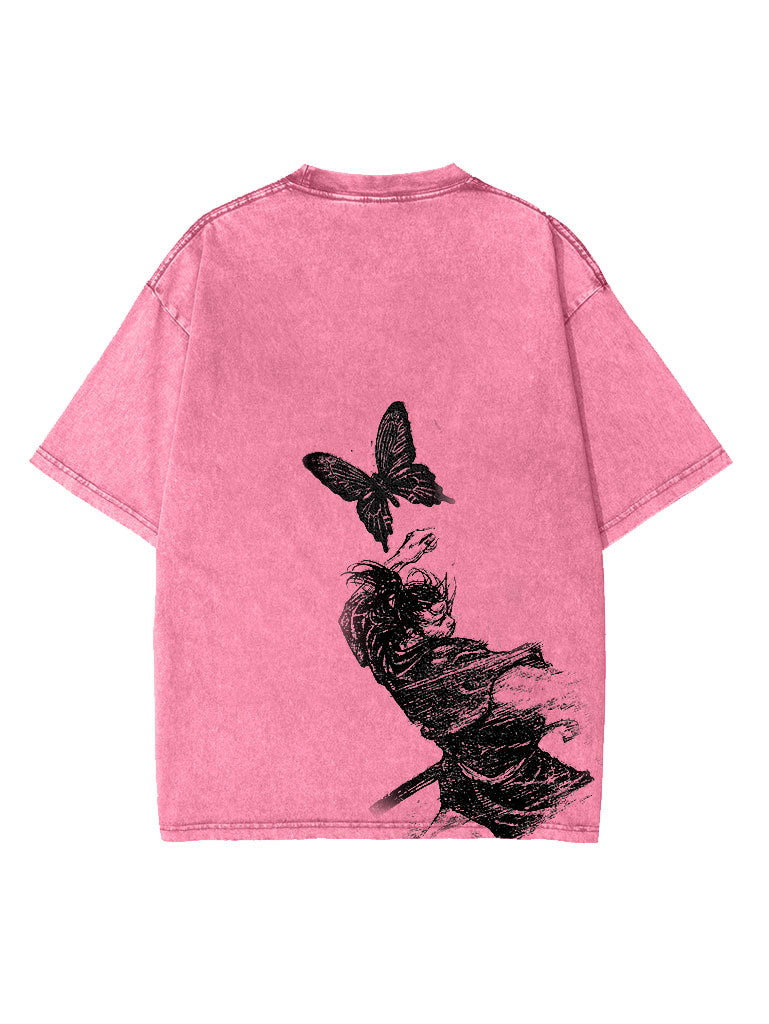 Samurai 2-Sided Vintage Tee