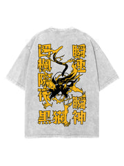 KURO NEKO OVERSIZE VINTAGE TEE