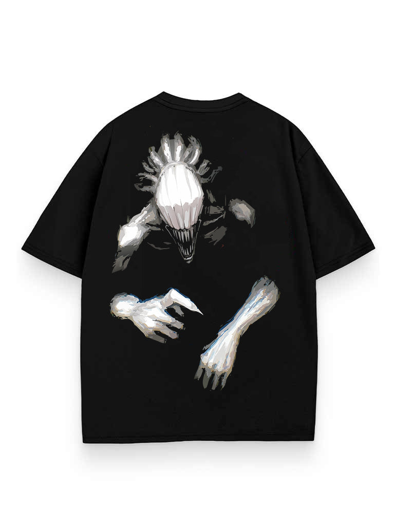 CURSE BOUNDED 2-SIDED OVERSIZE TEE